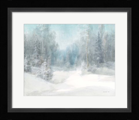 Framed Peaceful Winter Print