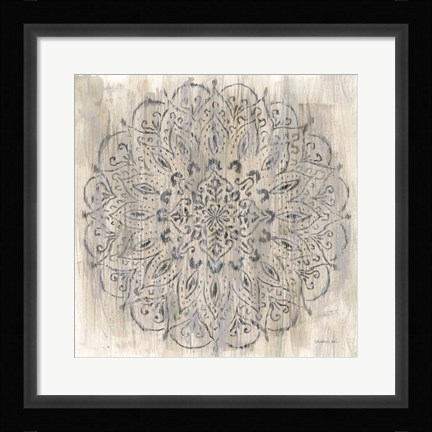 Framed Concentric Print