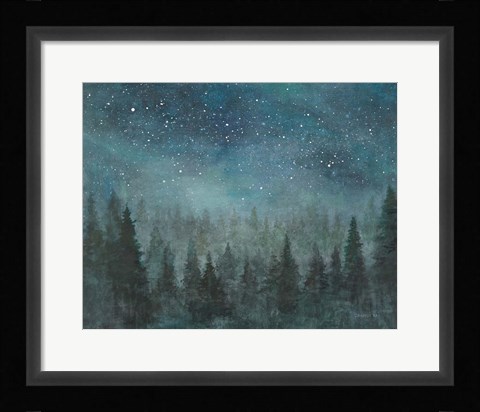 Framed Clearest Night Print