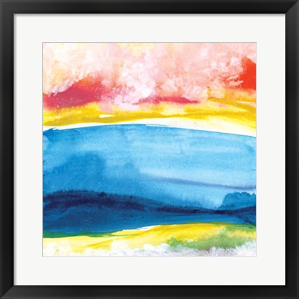 Framed Jewel Waterway VII Print