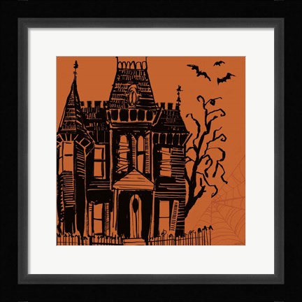 Framed Haunted IV Print