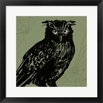 Framed Haunted X Print