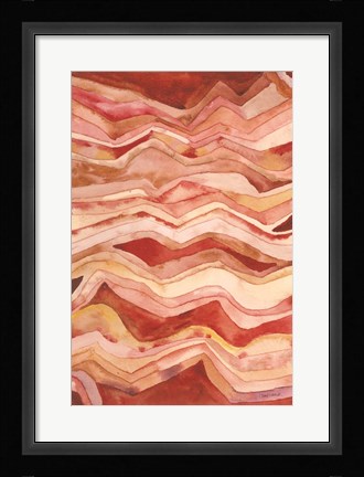 Framed Painted Desert II Print