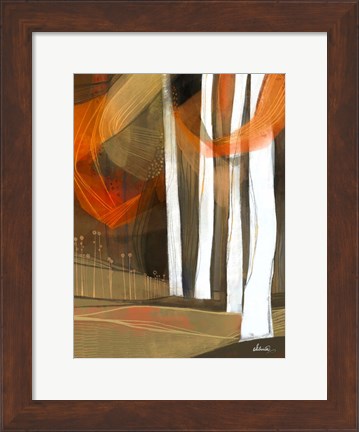 Framed Ethereal Fall Forest Print