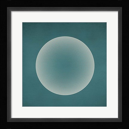 Framed Circles Print