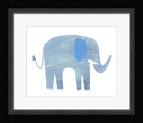 Framed Elephant Print