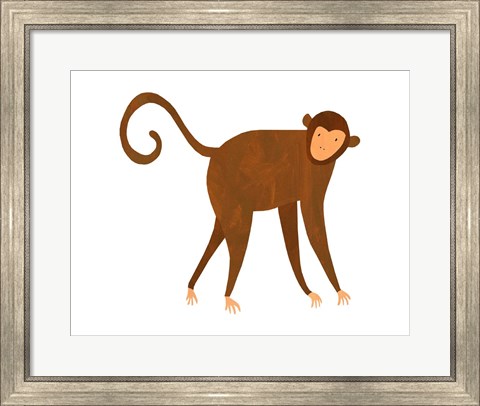 Framed Monkey Print