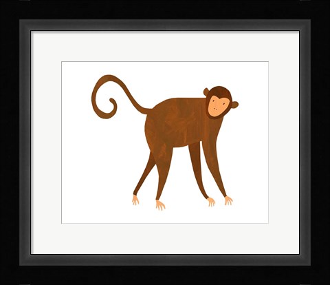 Framed Monkey Print
