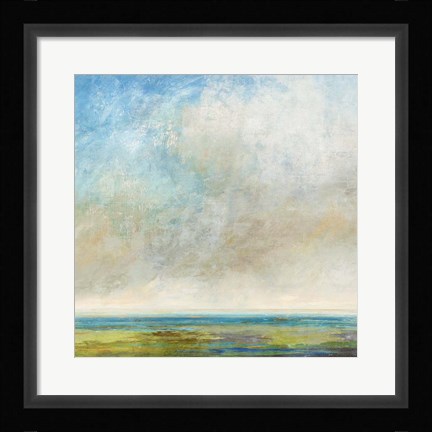 Framed East Hamptom Print