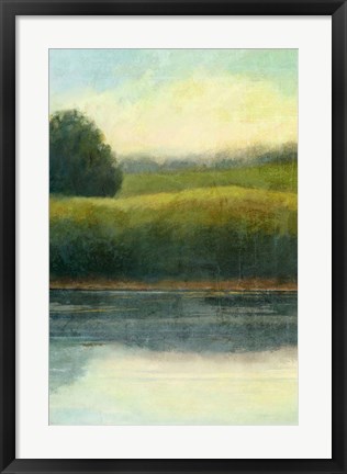 Framed Riverbank 1 Print