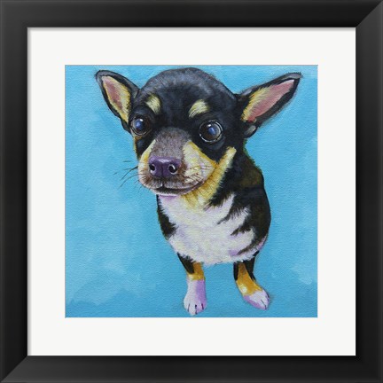 Framed Rachel's Dog Print