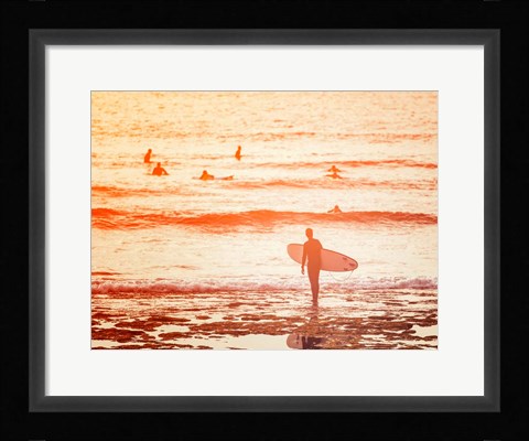Framed Surfer Print