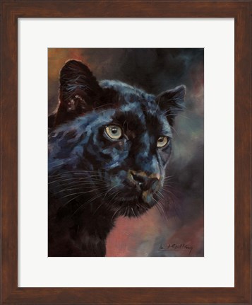 Framed Black Panther 1 Print