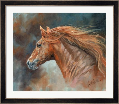 Framed Stallion Print