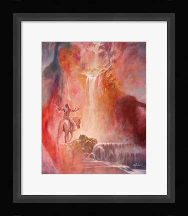 Framed In His Presence Print