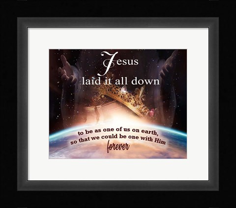 Framed Living Word Print