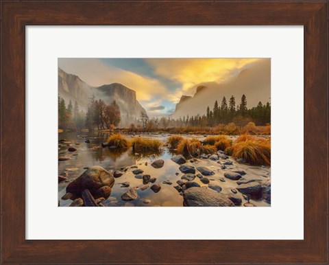 Framed Yosemite Park Print