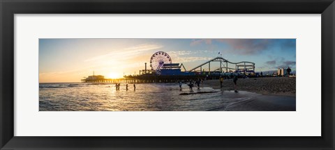 Framed Santa Monica Print
