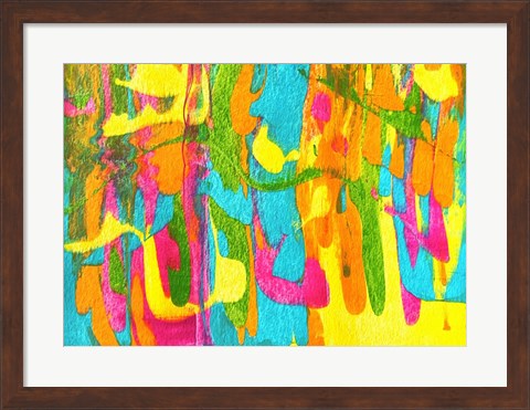 Framed Abstract 3 Print