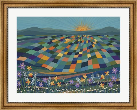 Framed By the Light of the Sun Print