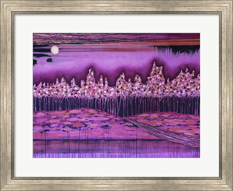 Framed Pink Moon Print