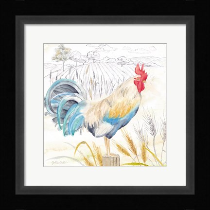Framed Good Morning Sunshine III Print