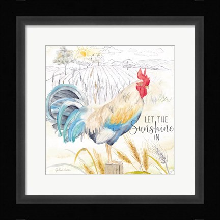 Framed Good Morning Sunshine VII-Let the Sunshine Print