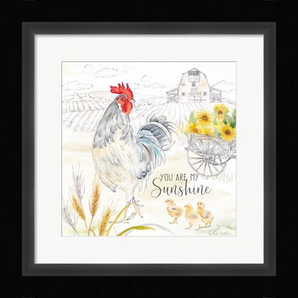 Framed Good Morning Sunshine VIII-My Sunshine Print