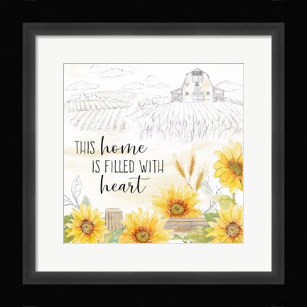Framed Good Morning Sunshine XI-This Home Print