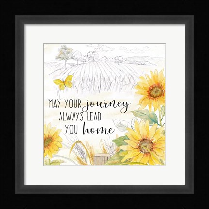 Framed Good Morning Sunshine XII-Journey Print