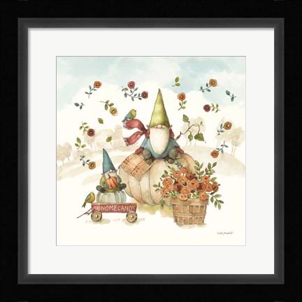 Framed Everyday Gnomes XI-Harvest Print