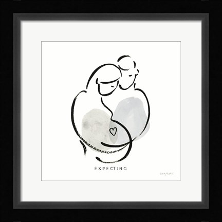 Framed Lines of Life III Print