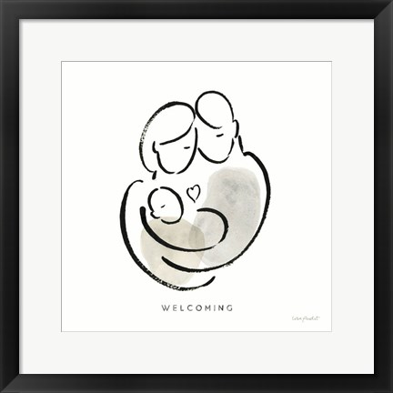 Framed Lines of Life IV Print