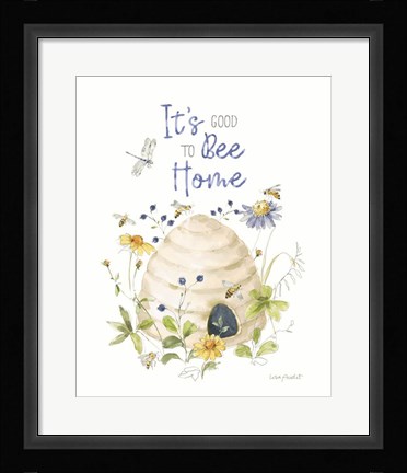 Framed Lovely Blues XVIII Print