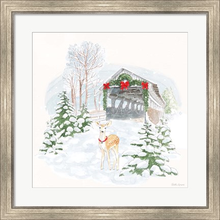 Framed Home For The Holidays III Print
