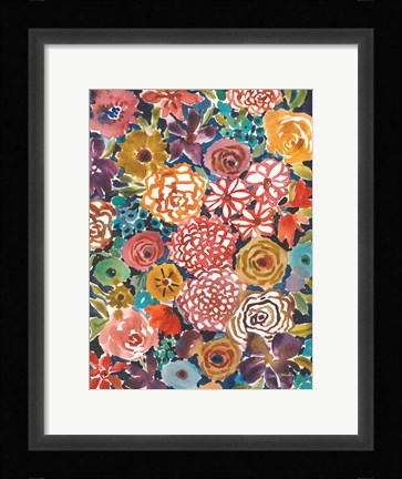 Framed Petal Play III Print