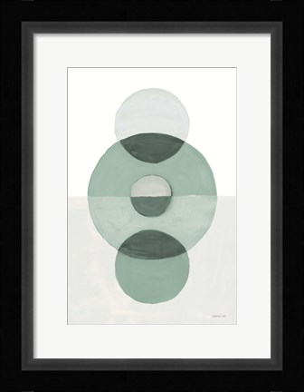 Framed In Between II Eucalyptus Print