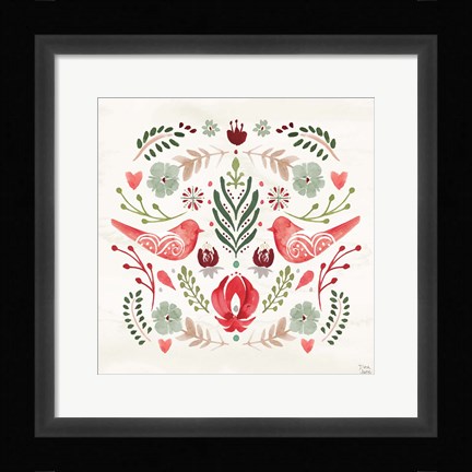 Framed Festive Season III Print