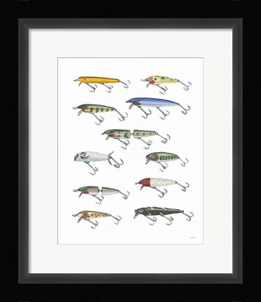 Framed Fresh Catch IV Print