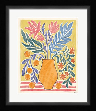 Framed Cyprus Still Life V Print