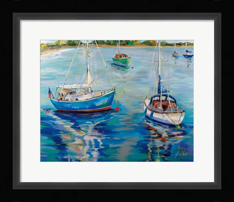 Framed In the Cove Print