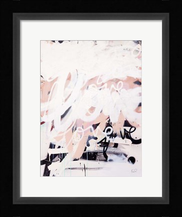 Framed Love on Steroids Print