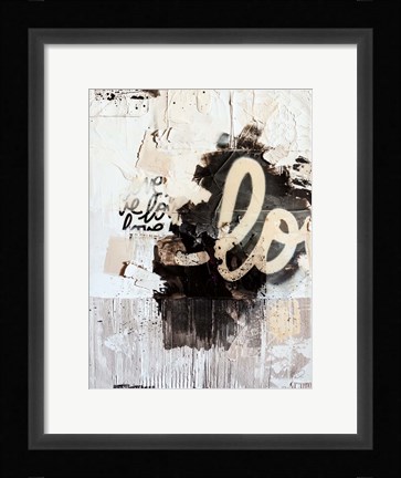 Framed Almost in Love Print