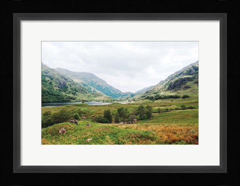 Framed Highland Mountains Print