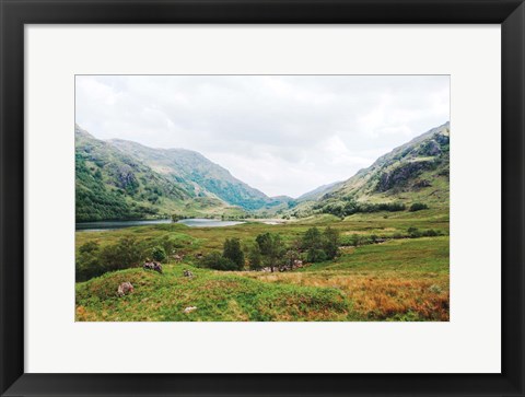 Framed Highland Mountains Print