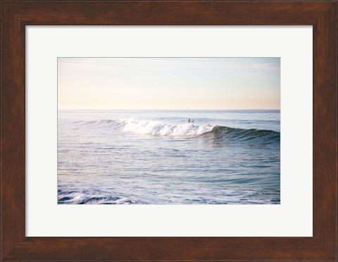 Framed Santa Monica Beach IV Print