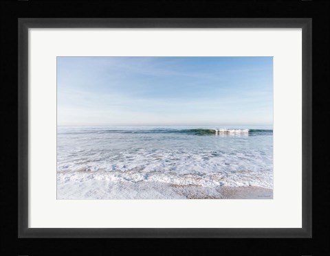 Framed Santa Monica Beach III Print
