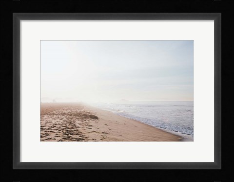 Framed Santa Monica Beach II Print