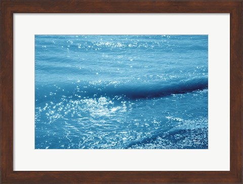 Framed Sparkling Waters I Print