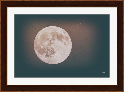 Framed Spring Moon Tones Print